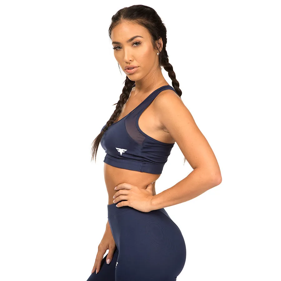 FitFam First Edition Tech-Dry Women's Blue Bra