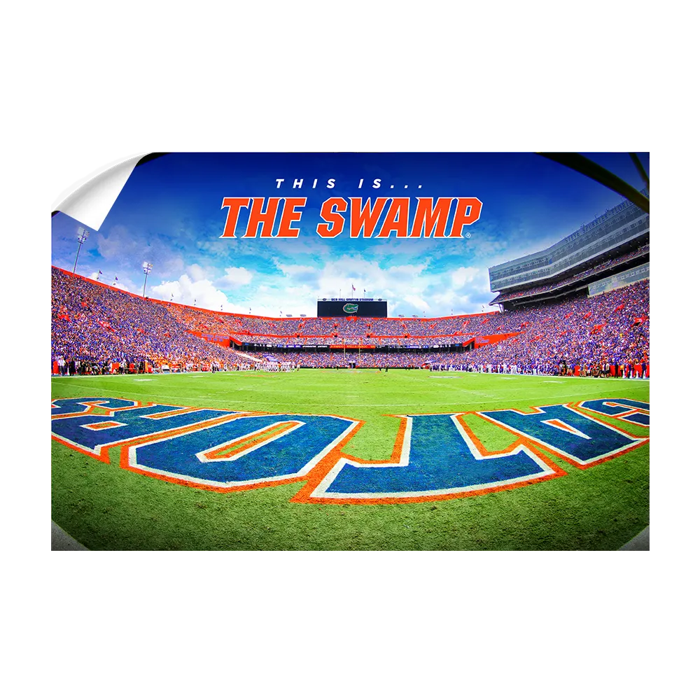 Florida Gators - This is the Swamp End Zone