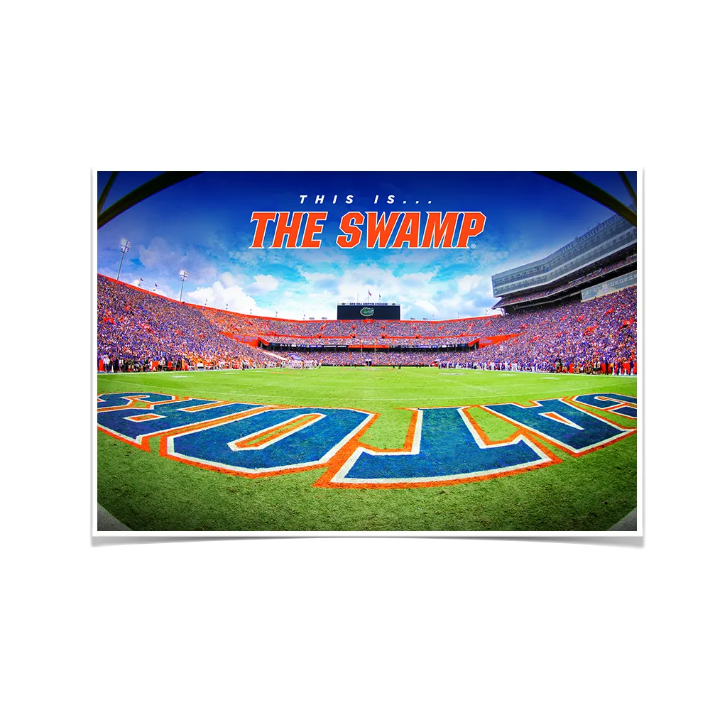 Florida Gators - This is the Swamp End Zone