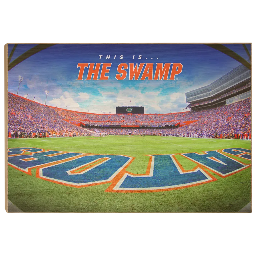 Florida Gators - This is the Swamp End Zone