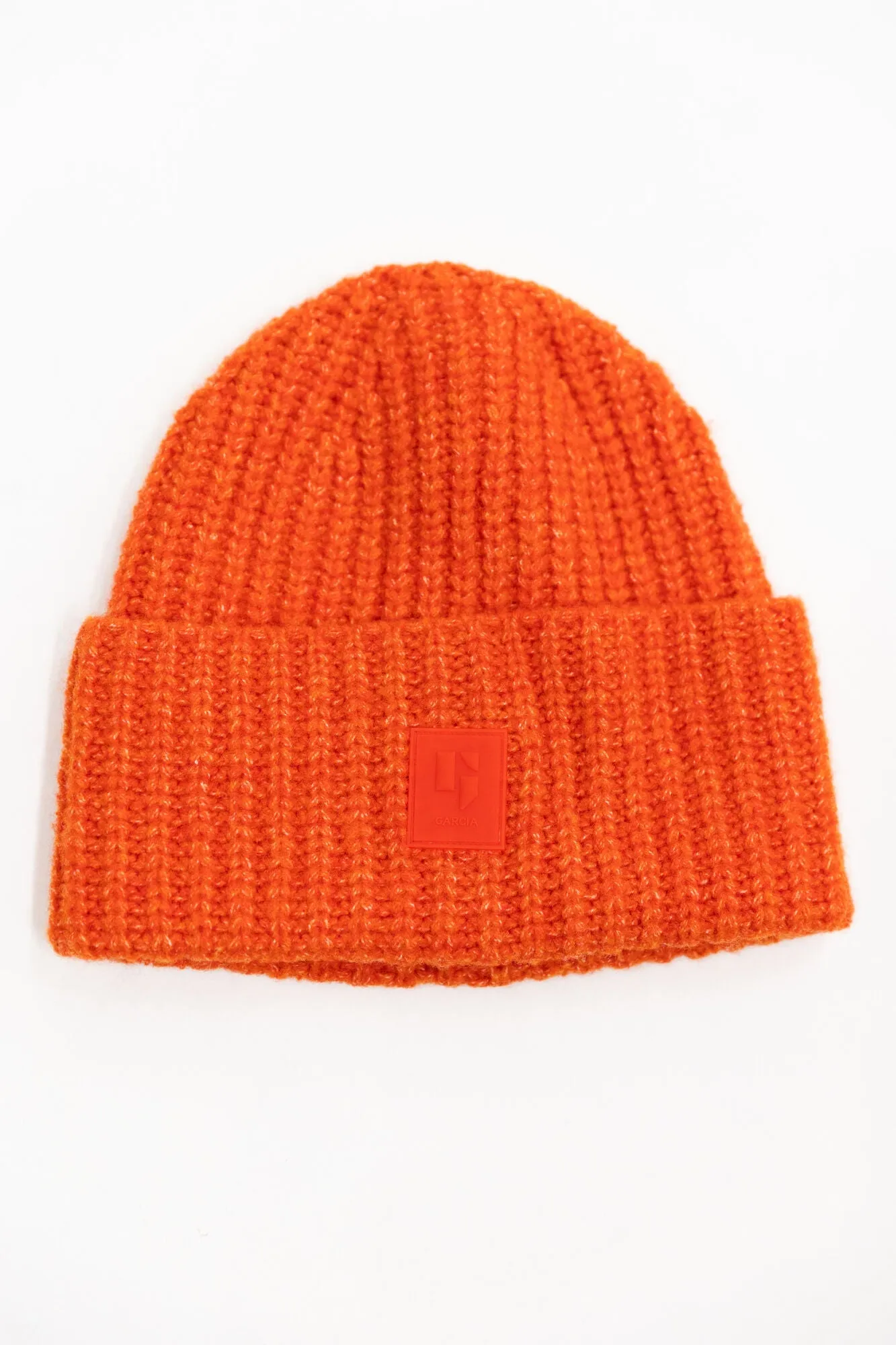 Garcia Ladies Beanie Hat Orange Flame Scarlet