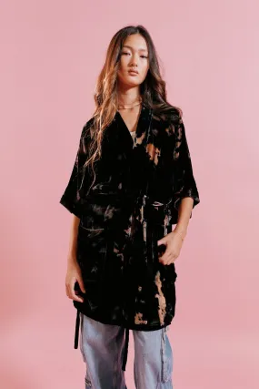 Half Moon Kimono in Velvet