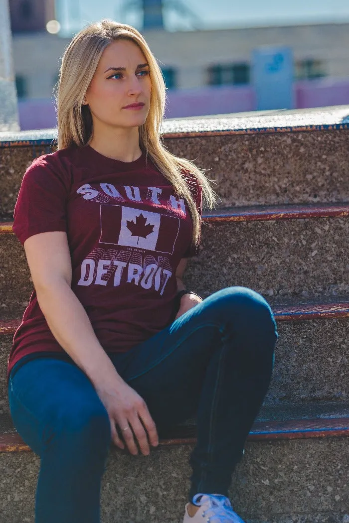 Ink Detroit South Detroit T-Shirt - Cardinal Red