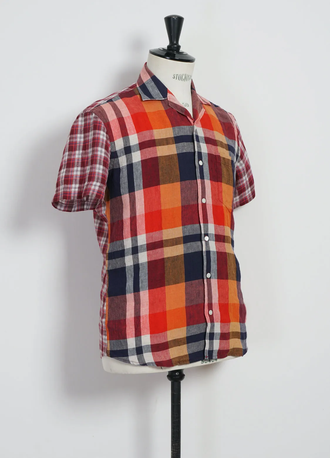 JONNY | Short Sleeve Shirt | Red Checks