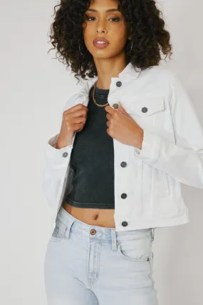 Kancan - White Denim Jacket