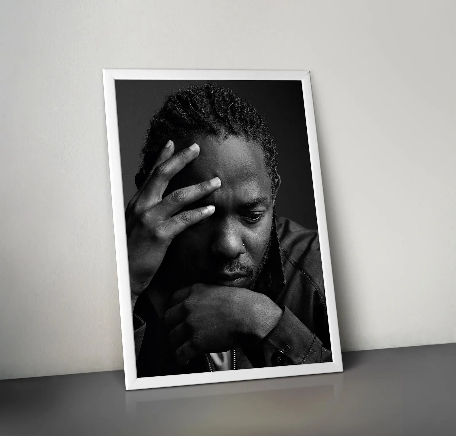 Kendrick Lamar Poster, Hip Hop Poster, Damn Home Decor, Music Poster, Rap Wall Art, Custom Poster, Canvas Poster, Rolled Canvas, Wall Art