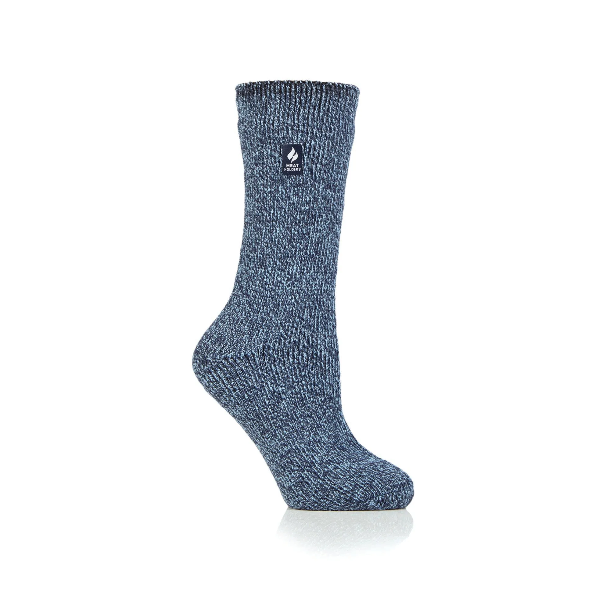 Ladies Original Corbett Twist Socks - Soft Navy & Dream Blue