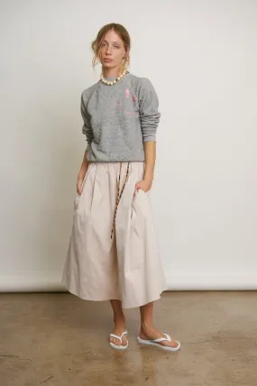 LE SKIRT | blush taffeta