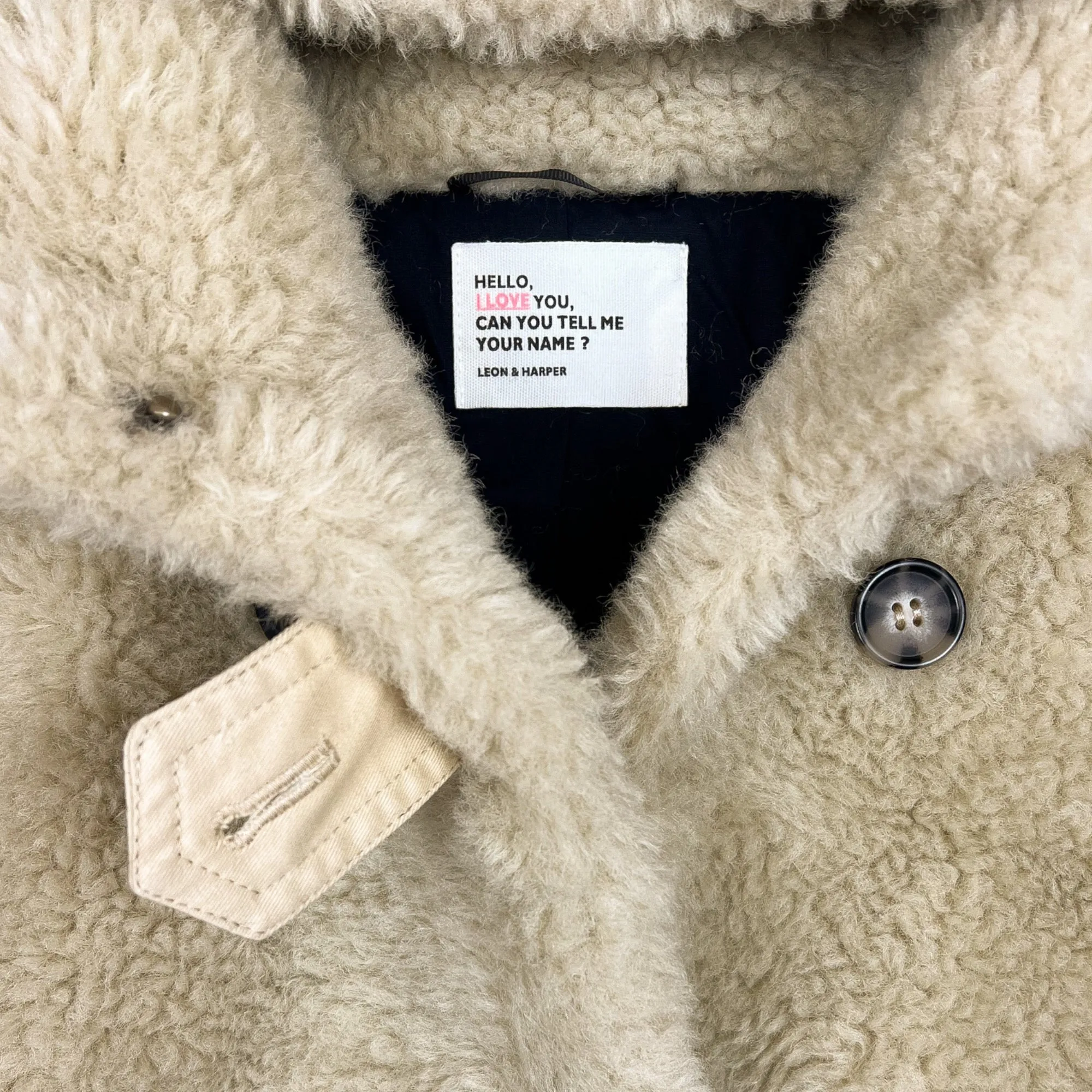 Off-White Viggo Coat by Leon & Harper - Premium Quality