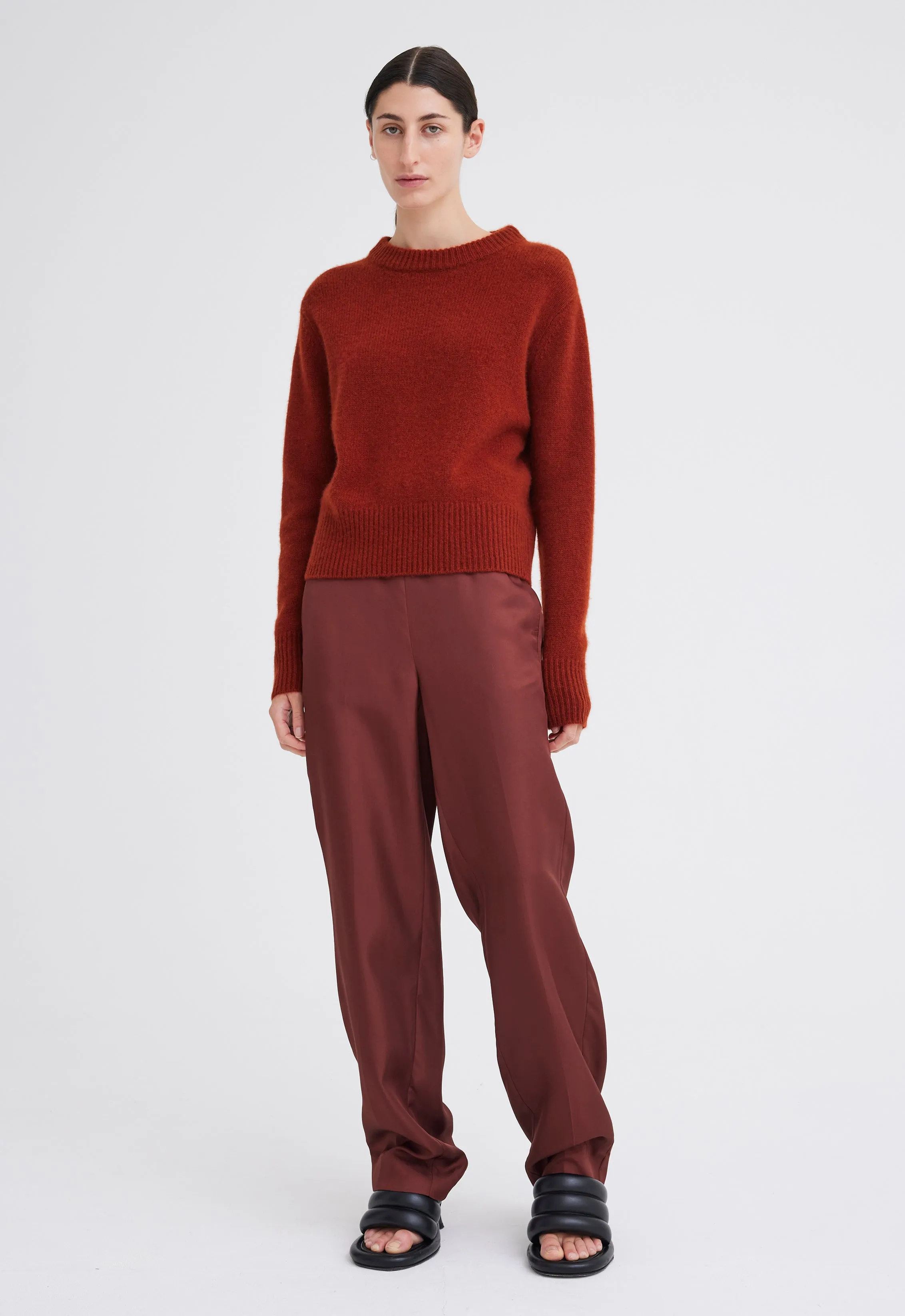 Lott Cashmere Sweater - Firedoor Red