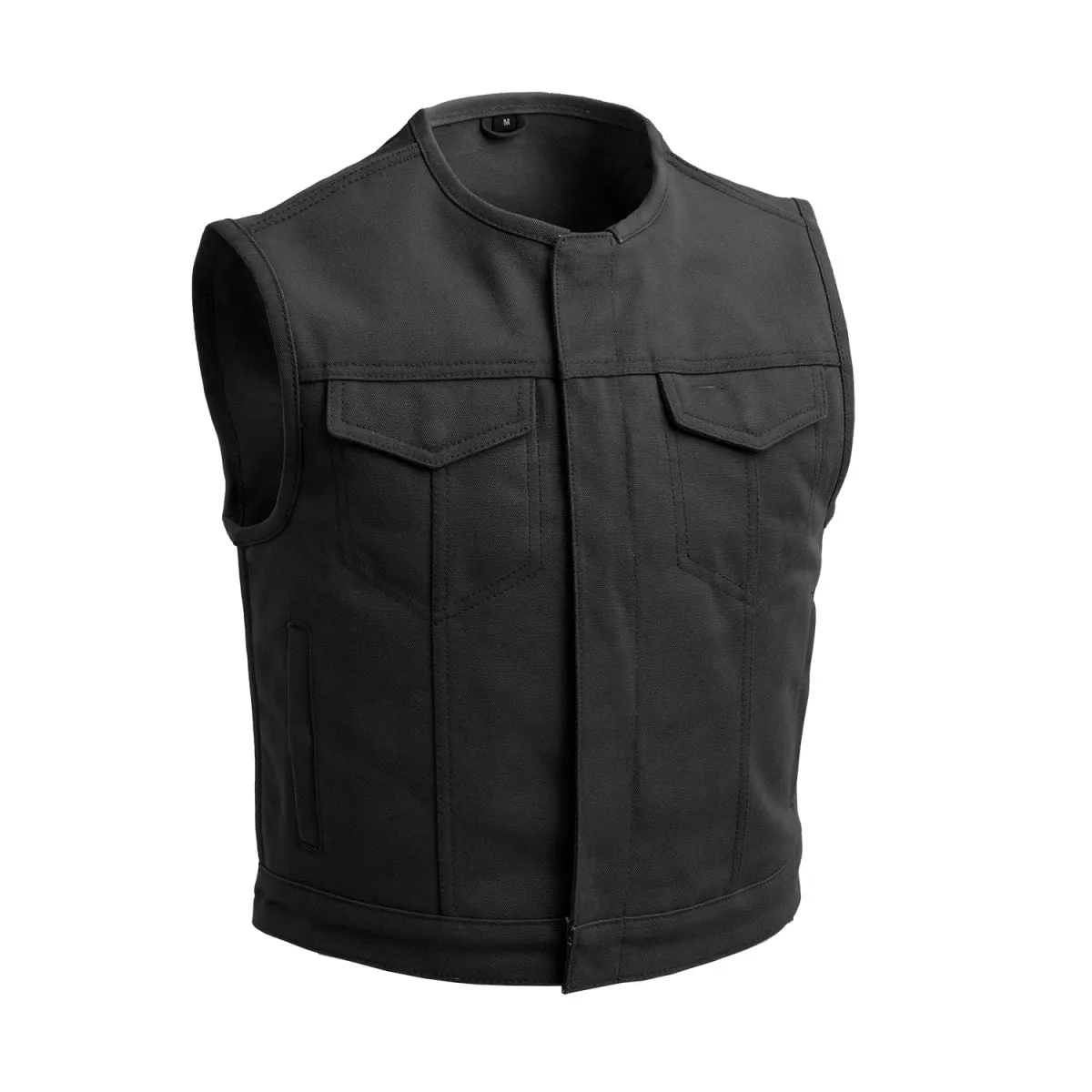 Lowside Men's Motorcycle Canvas Vest