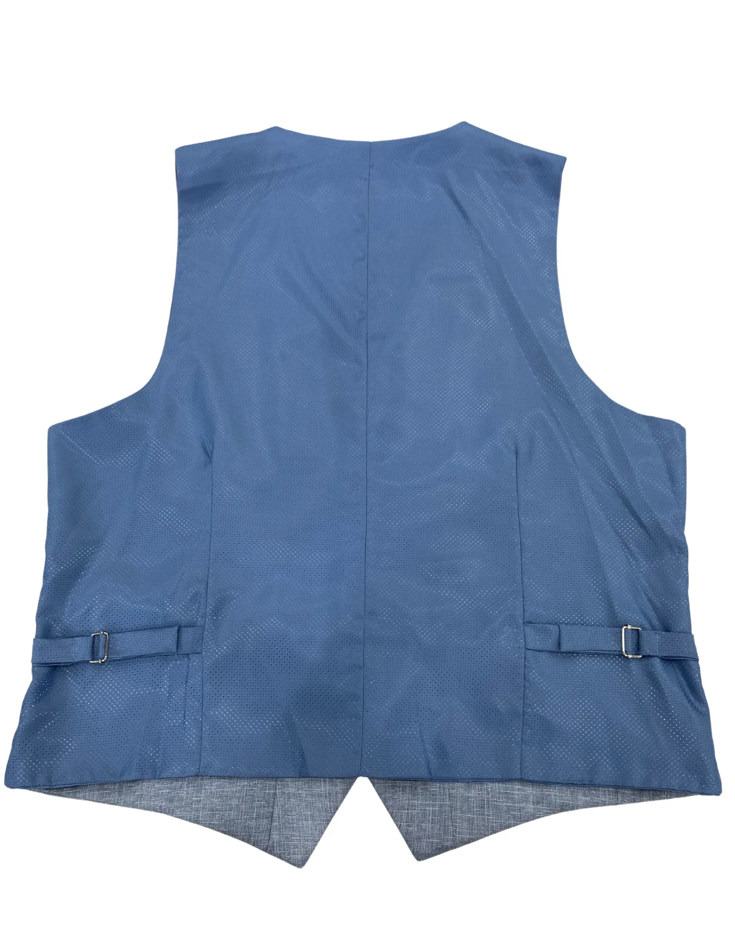 Mazari Textured Performance Stretch Vest - Powder Blue