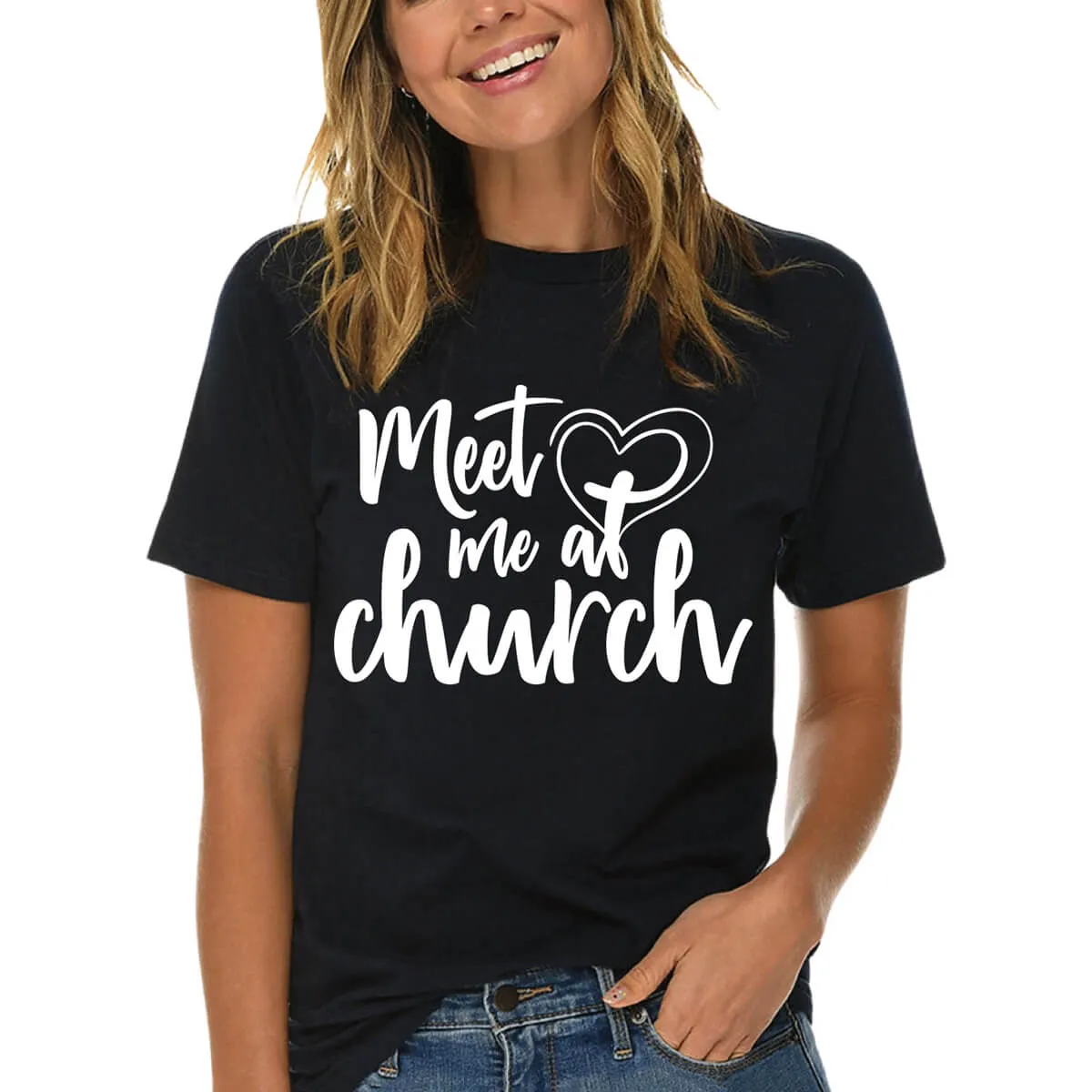 Meet Me At Church T-Shirt