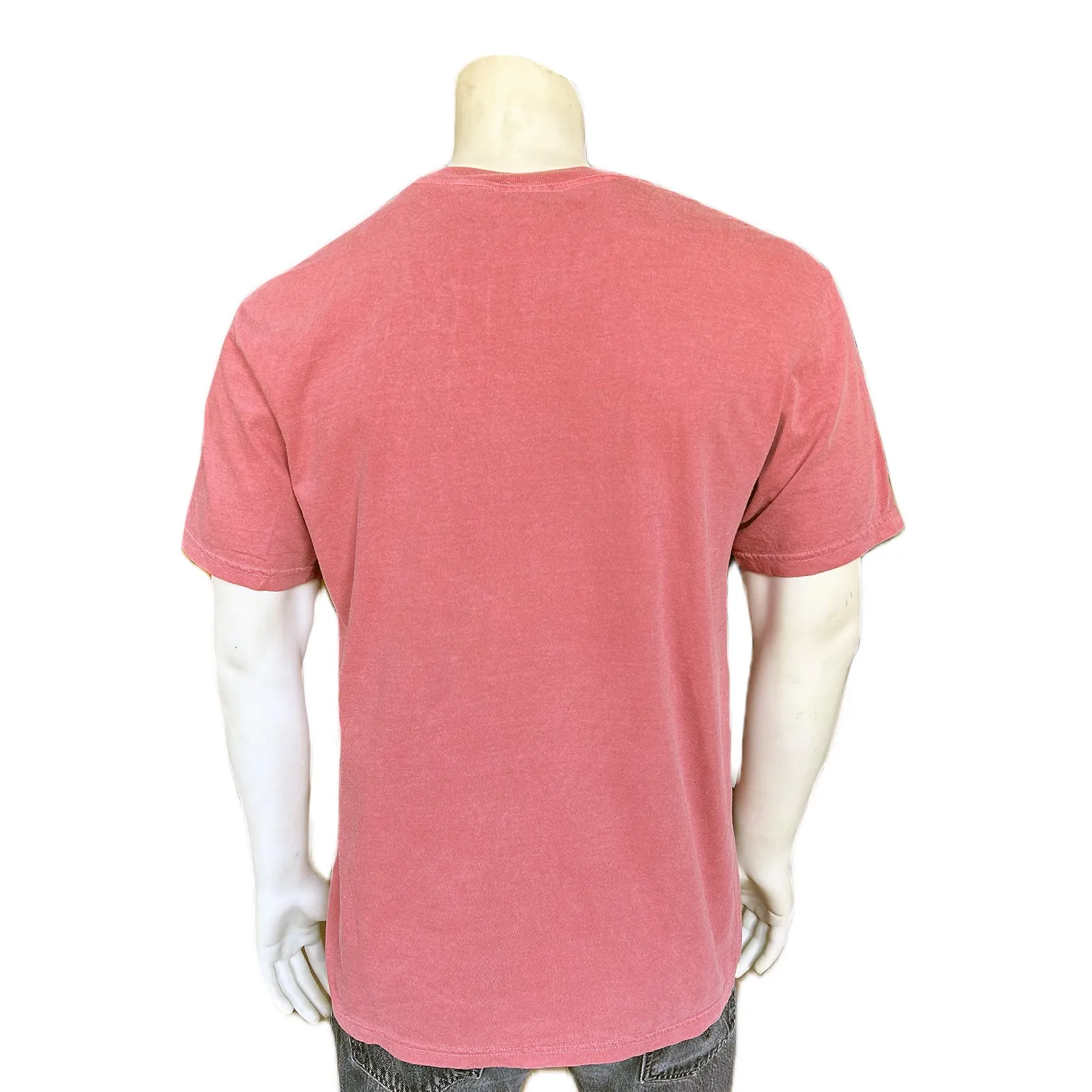 Men's Rockmount Bronc 100% Cotton Red Western T-Shirt