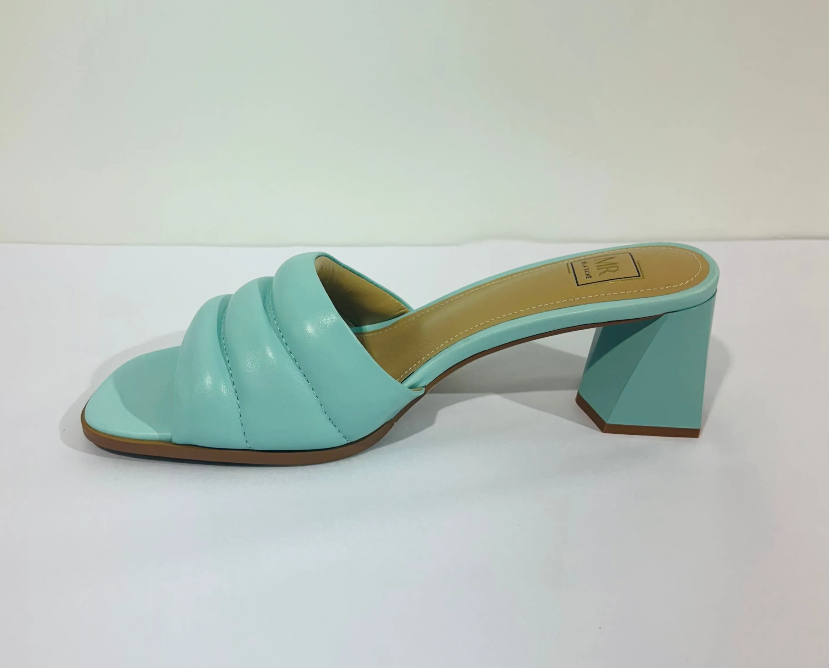 MILA RAINE Mista Tiffany Blue Leather