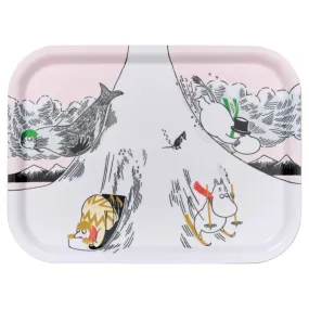 Moomin Winter Tray Sliding 27x20 cm - Moomin Arabia