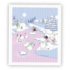 Moomin Winter Wonders Dish Cloth - Opto Design