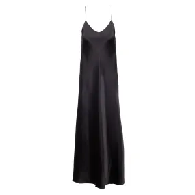 New Noir Mossy Maxi Slip Dress