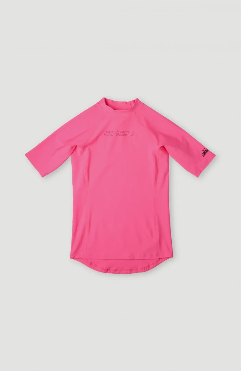 O'Neill Shortsleeve UPF 50  Sun Shirt Skin | Rosa Shocking