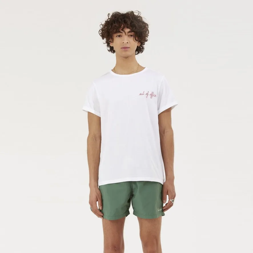 "Out of Office" Classic Tee (White)