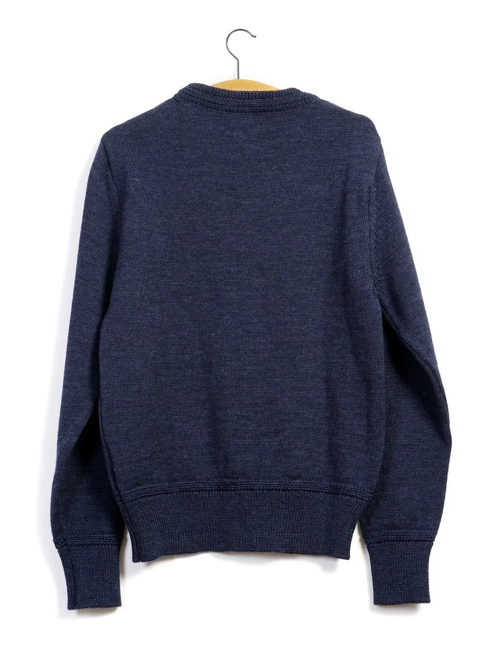 RAGNAR | Knitted Wool Sweater | Blue