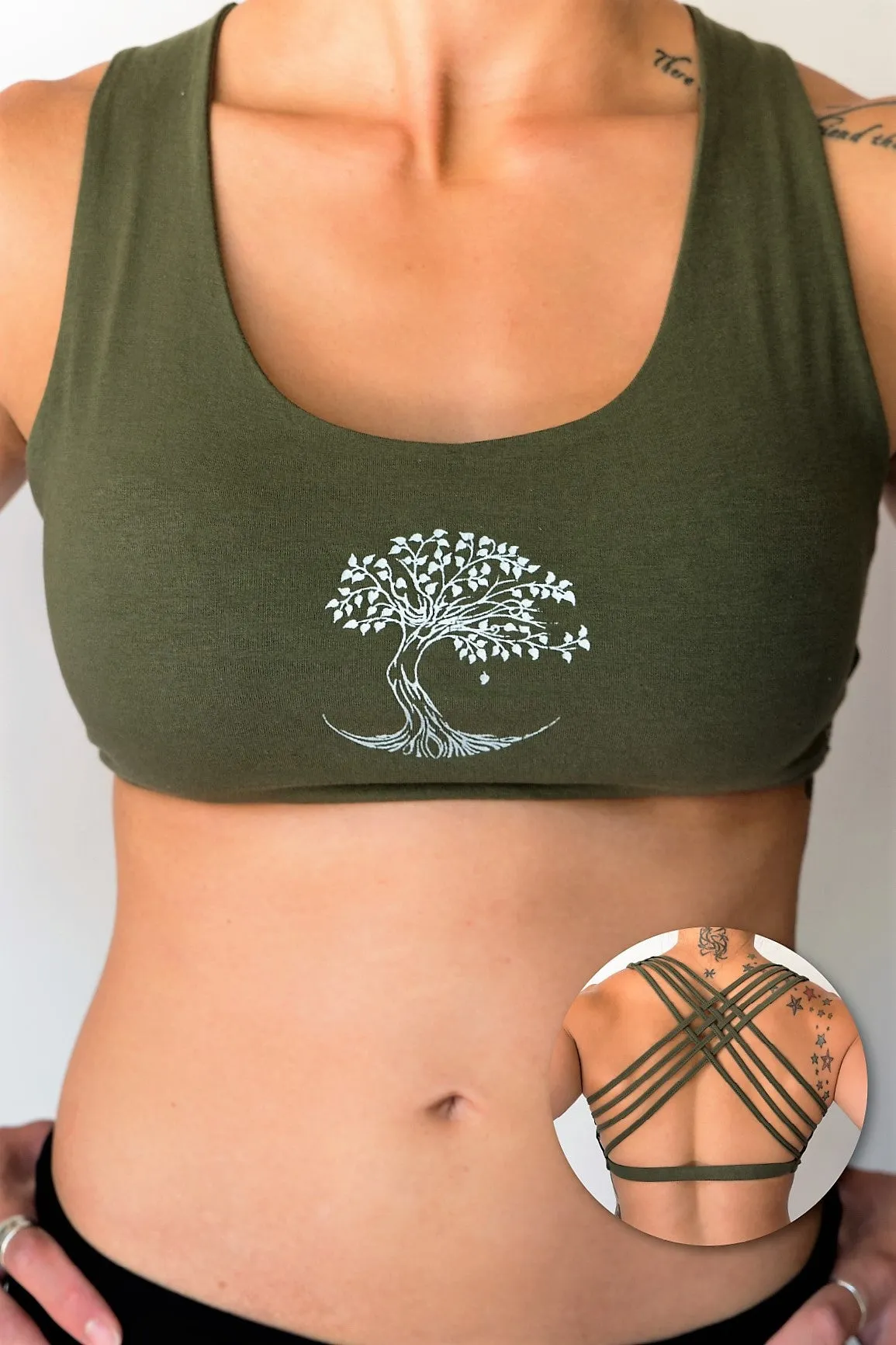 Sage Bodhi Tree Baru Sports Bra