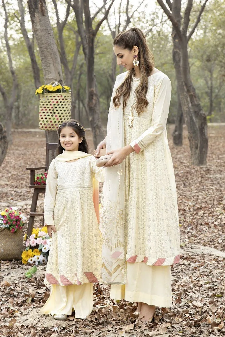 Simrans Girls Festive Chikankari Sharara Dress SIM155