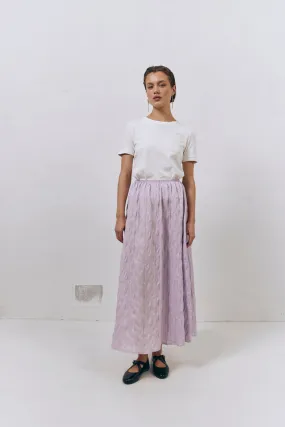 Solara Midi Skirt Lilac