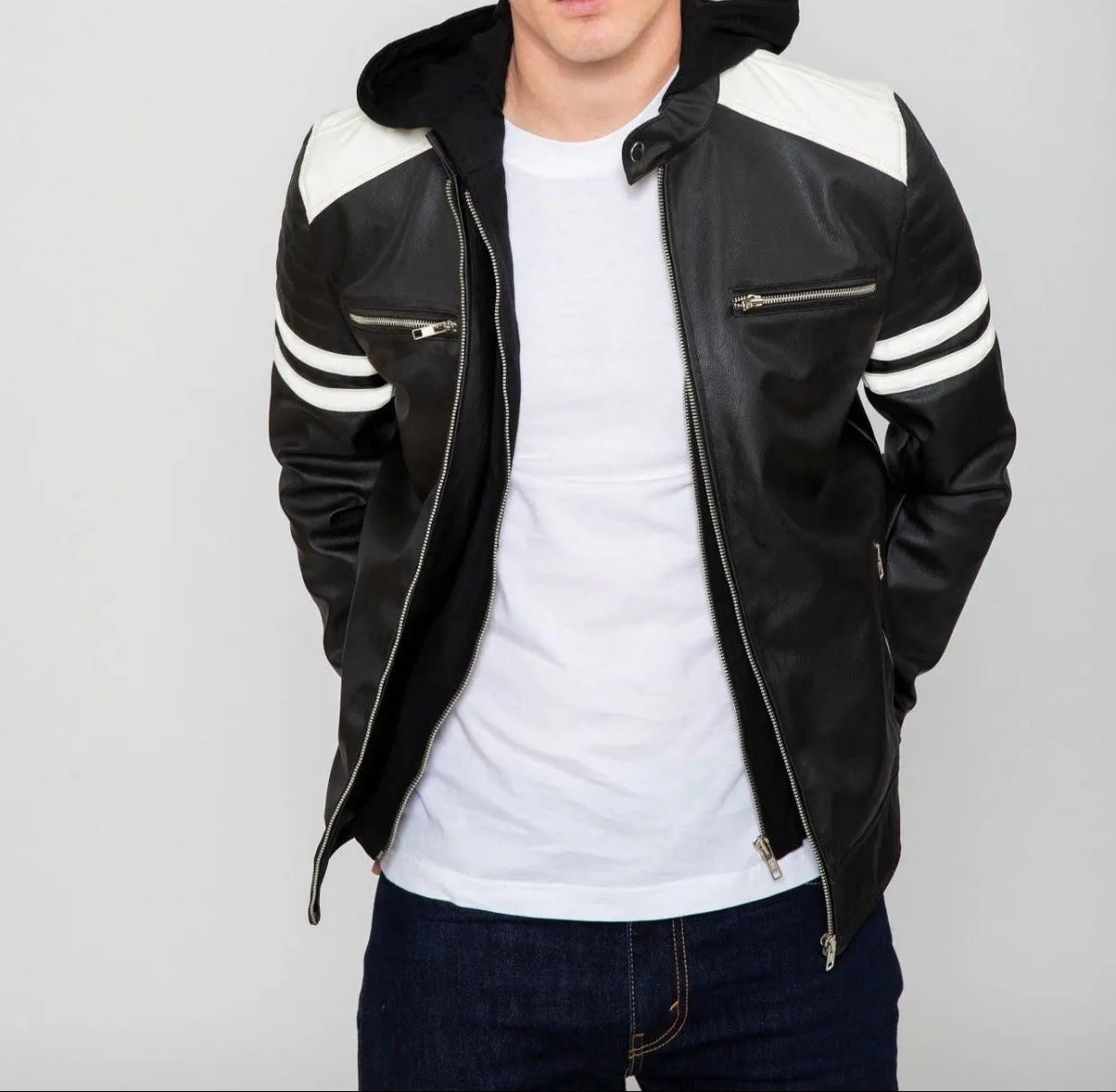 “Speedster” Leather Moto Jacket