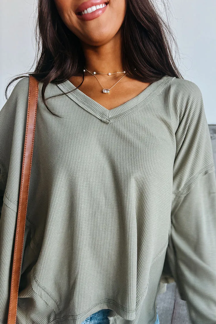 Stevie Top - Light Olive