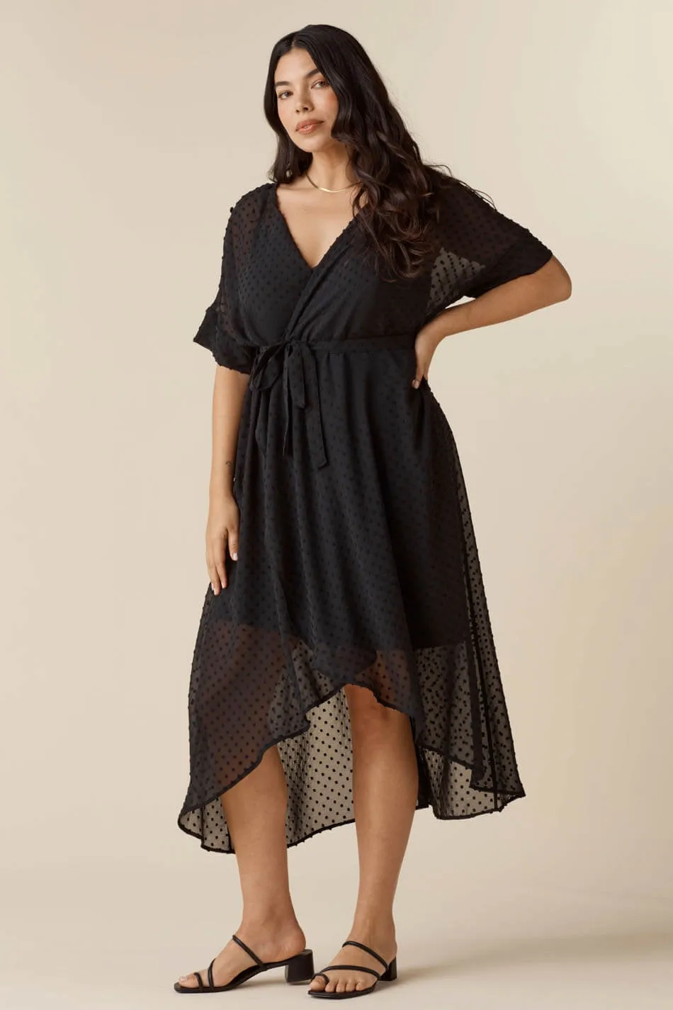 The Convertible Polka Dot Dress