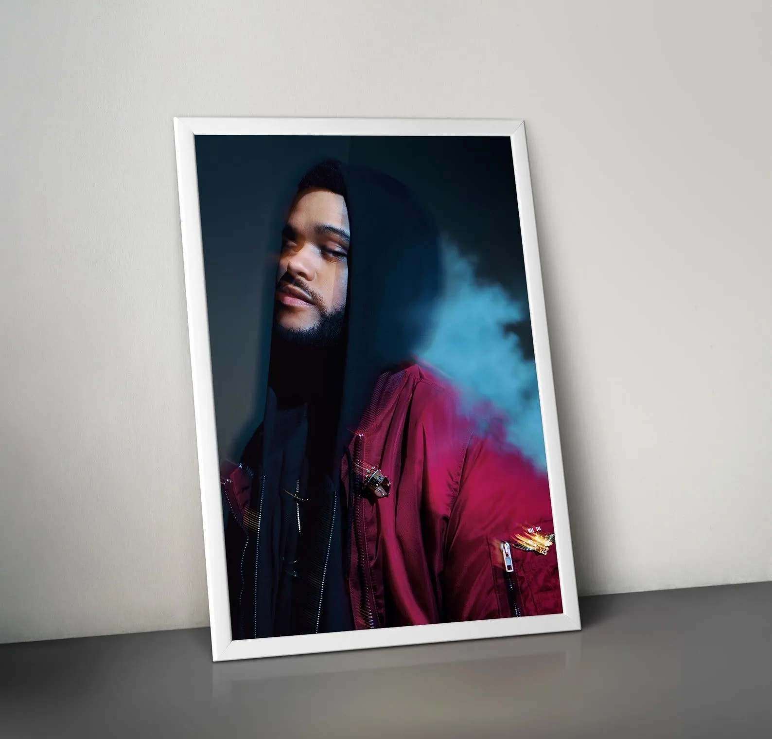 The Weeknd Poster, Xo Poster, After Hours Art, Home Decor, Rap Wall Art, Music Poster, Custom Poster, Canvas Poster, Rolled Canvas, Wall Art