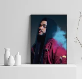 The Weeknd Poster, Xo Poster, After Hours Art, Home Decor, Rap Wall Art, Music Poster, Custom Poster, Canvas Poster, Rolled Canvas, Wall Art