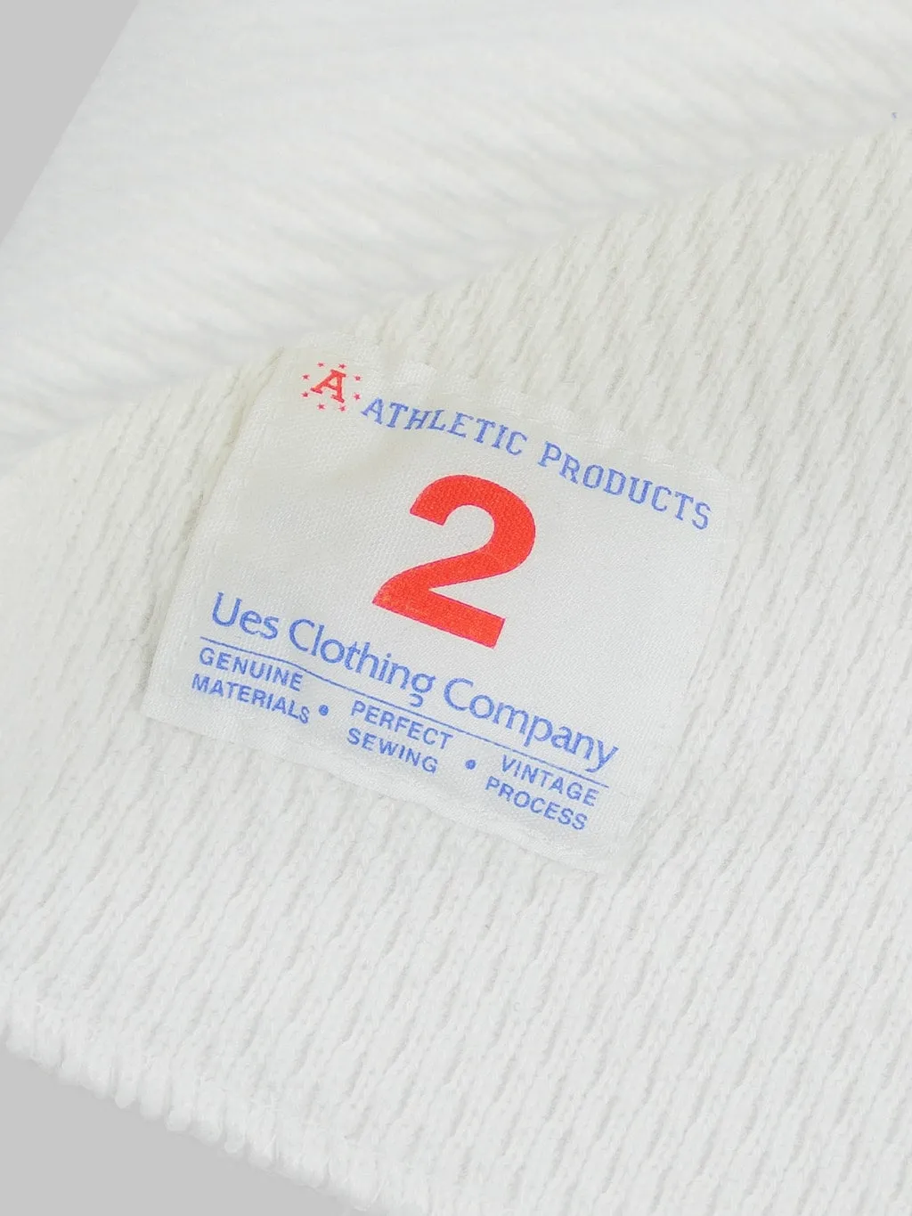 UES Double Honeycomb Thermal T-Shirt Off White