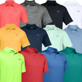 Under Armour Mens 2019 Performance 2.0 Smooth Stretch Golf Sports Polo Shirt