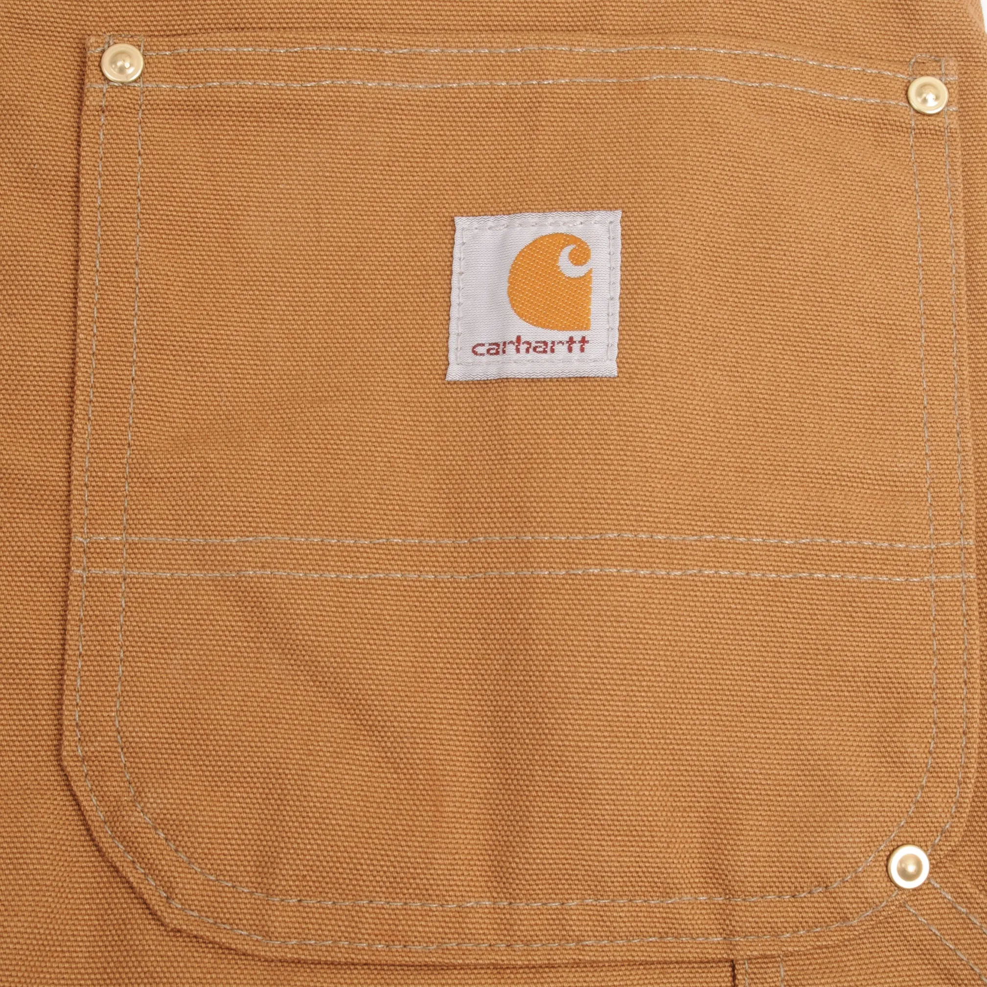 VINTAGE CARHARTT CARPENTER DOUBLE KNEE SANDSTONE PANTS 1990S 32X36 DEADSTOCK