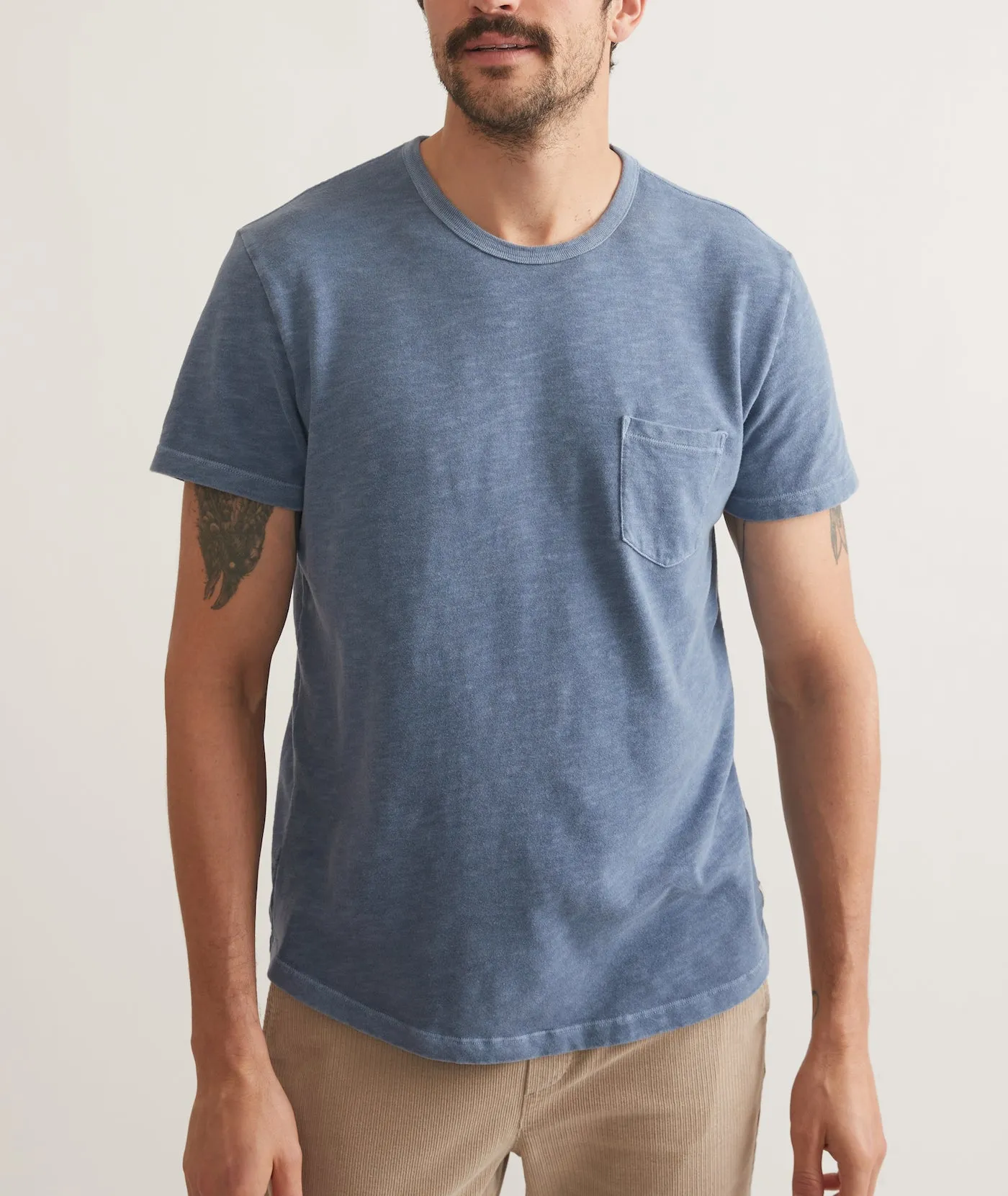 Vintage Heavy Slub Pocket Tee