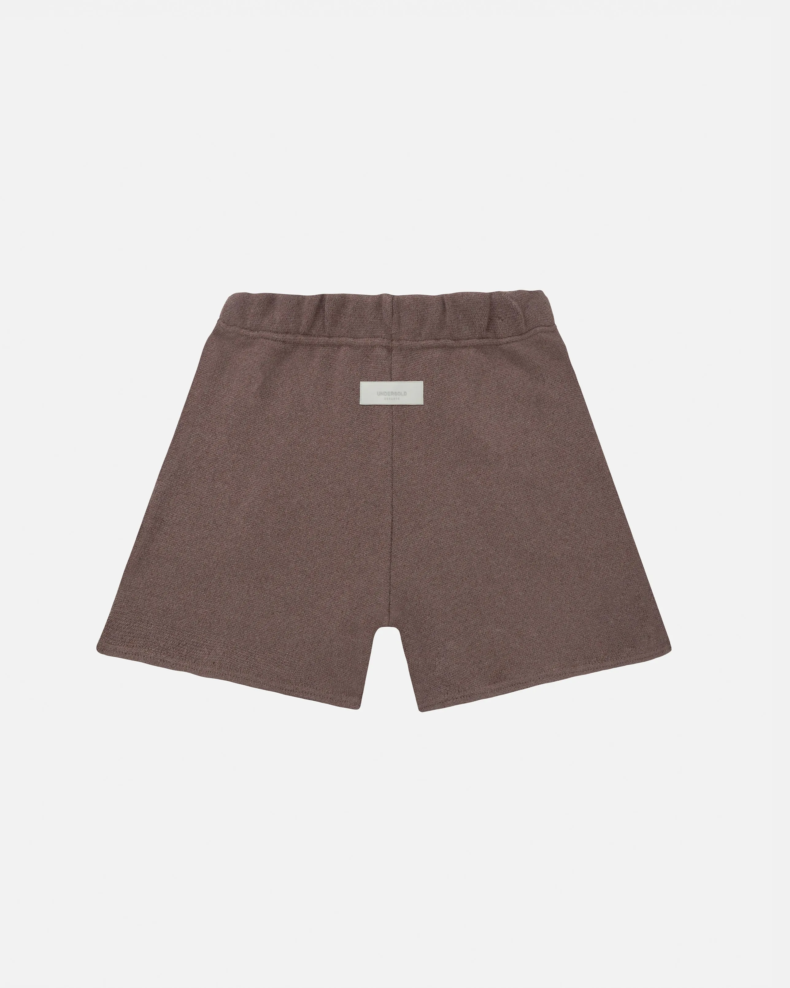 W Basics Undergold Design Studio Knit Short Brown