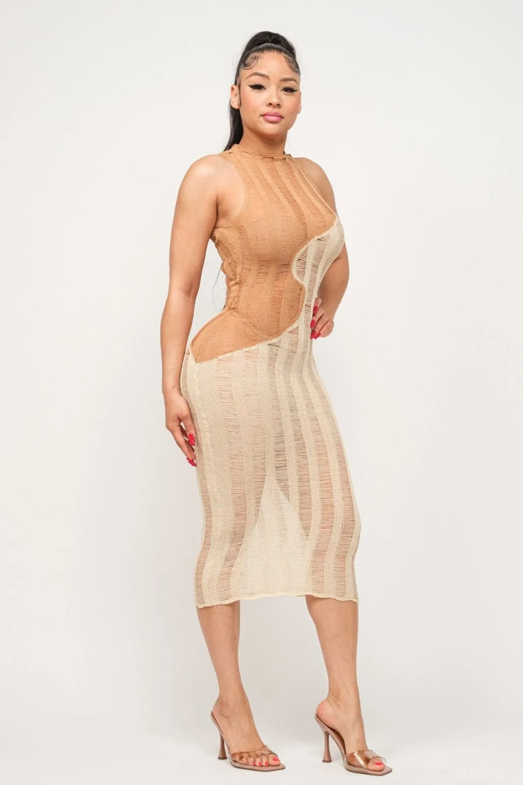 Wave My Body Coverup Maxi Dress