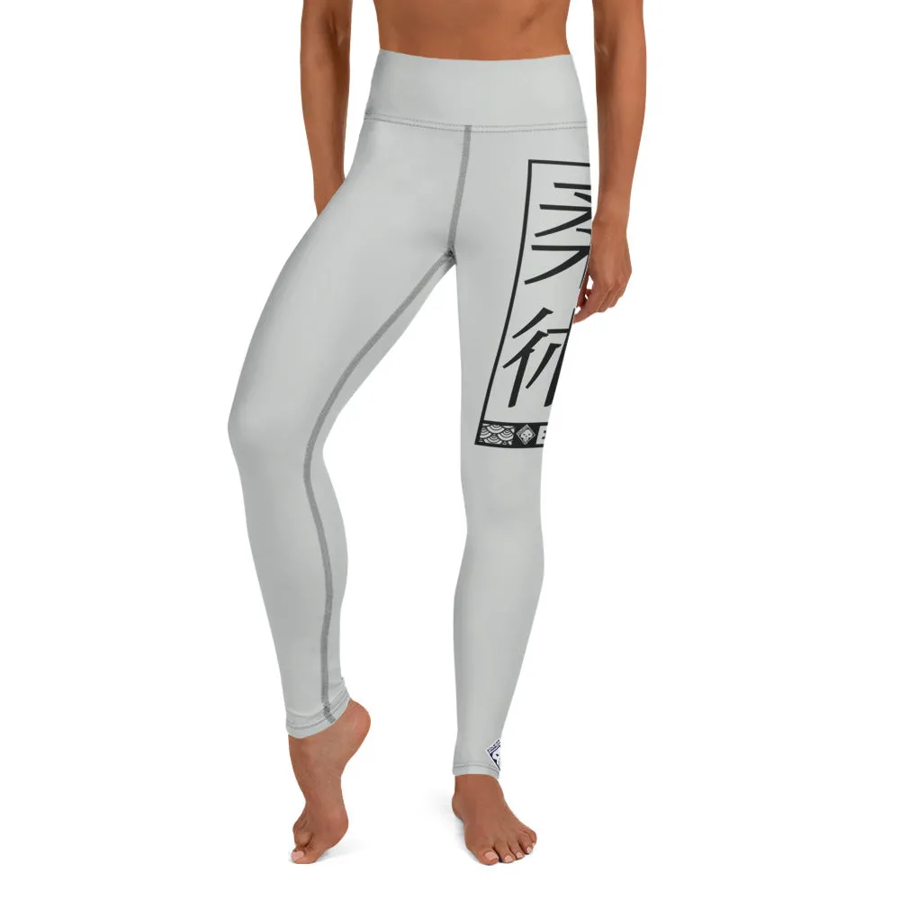 Women's Yoga Pants Workout Leggings For Jiu Jitsu 018 - Smoke